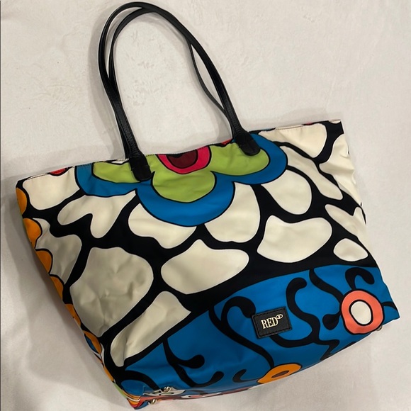 RED Valentino Handbags - Red (V) Colorful Tote Bag